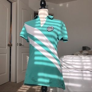 Tommy Hilfiger Turquoise Polo Shirt